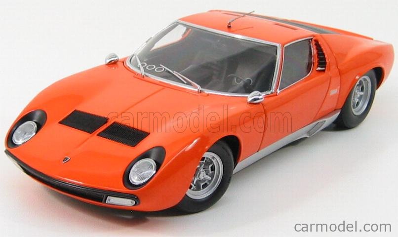 KYOSHO 08313P Scale 1/18 | LAMBORGHINI MIURA P400 SV 1972 ORANGE