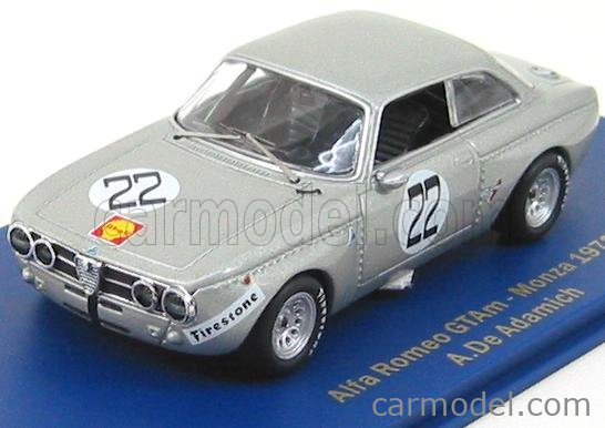 ブランドのギフト M4 1/43アルファロメオGTAⅿ72年モンツァNo22A
