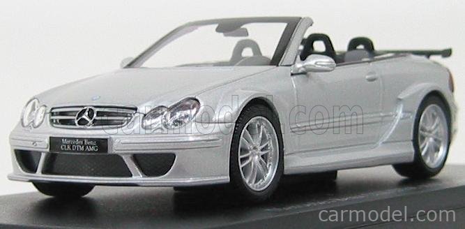 KYOSHO 03219S Scale 1/43 | MERCEDES BENZ CLK-CLASS DTM AMG CABRIOLET SILVER