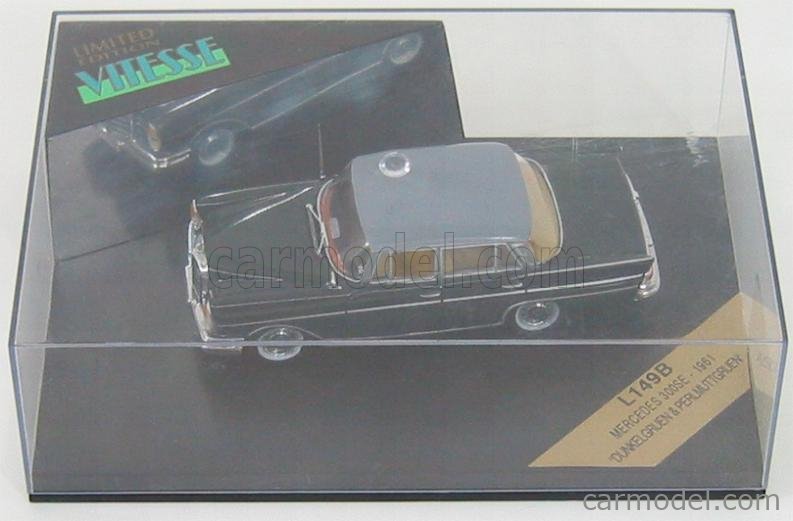VITESSE L149B Scale 1/43 | MERCEDES BENZ 300SE 1961 GREEN GREY
