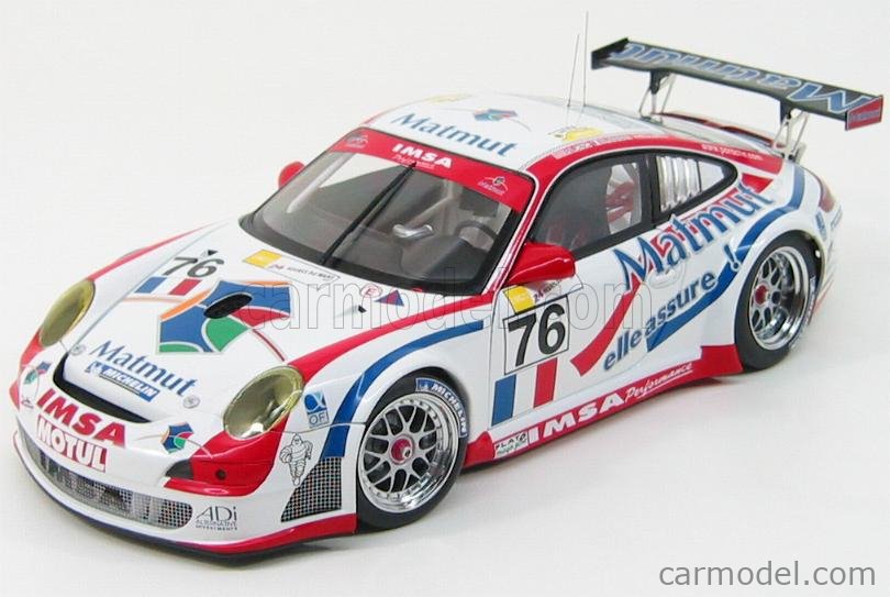 AUTOART 80771 Scale 1/18 | PORSCHE 911 997 GT3RSR N 76 WINNER LE MANS ...