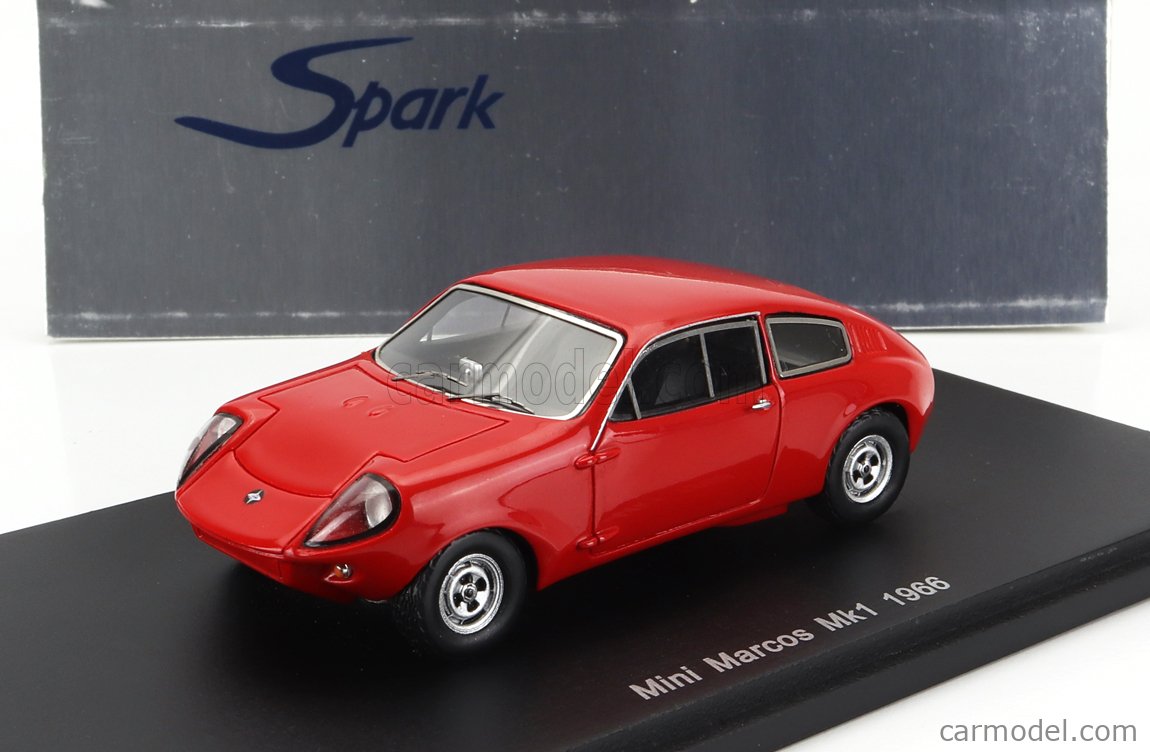 SPARK-MODEL S0788 Scale 1/43 | MINI MARCOS MKI 1966 RED
