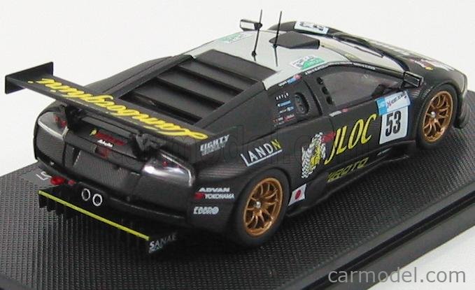 EBBRO 1/43 Lamborghini Murcielago JLOC Le Mans 2006 Black
