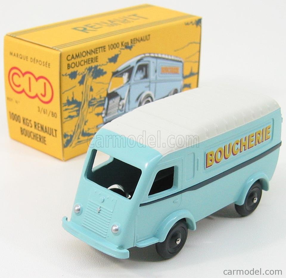 CIJ dinky toys RENAULT 1000KG AMBULANCE MUNICIPALE 1/43 12