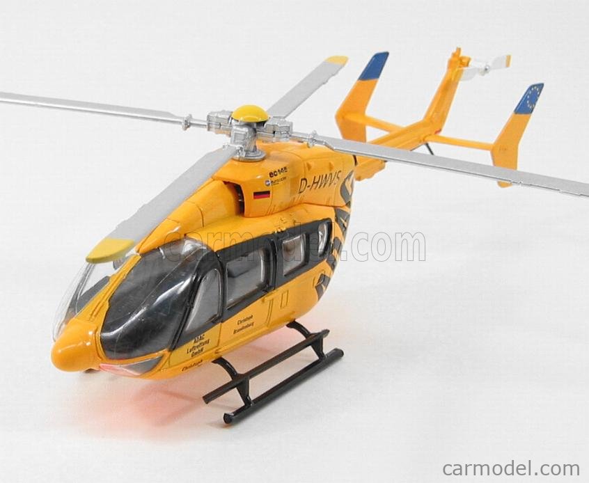 New-Ray Ltd Maquette Hélicoptère EC-145 SÉCURITÉ Civile Pompiers 1/43 en Métal 