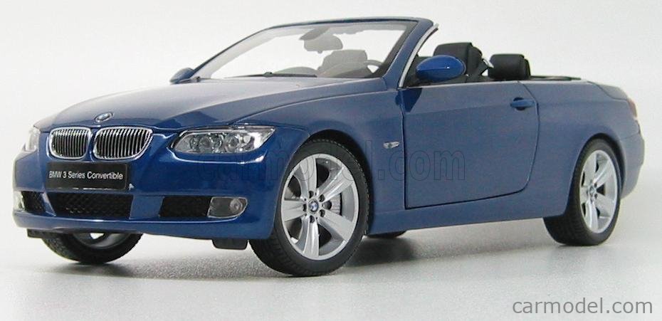 KYOSHO 08737BL Scale 1/18 | BMW 3-SERIES 335i CABRIOLET 2007