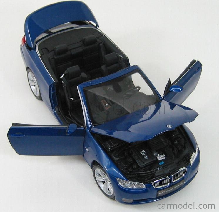 KYOSHO 08737BL Scale 1/18 | BMW 3-SERIES 335i CABRIOLET 2007