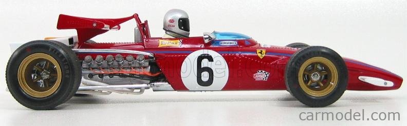 EXOTO EXO97067 Масштаб 1/18 | FERRARI F1 312B N 6 GP MONTECARLO