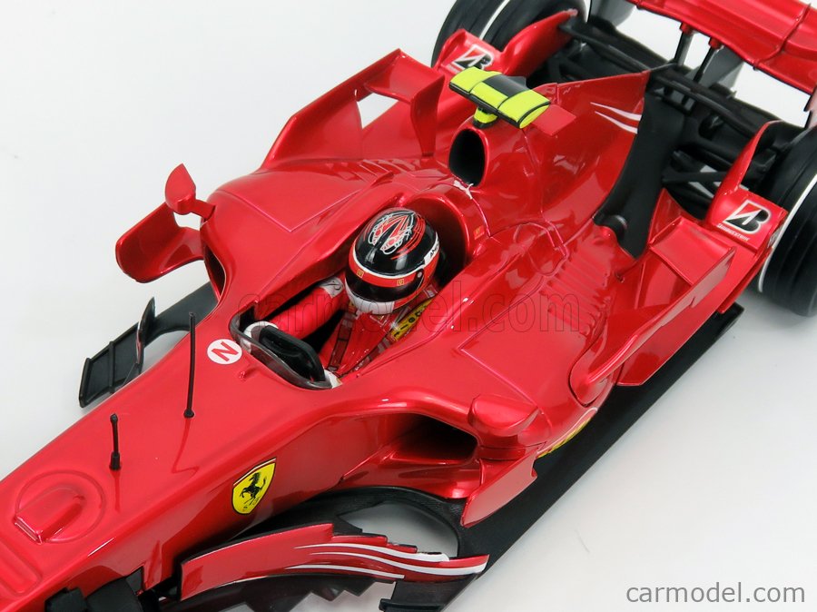ホットウィール 1/18 FERRARI F2007 Shell #6 Hot Wheels Ferrari F2007 #6 Kimi Raikkonen World Champion