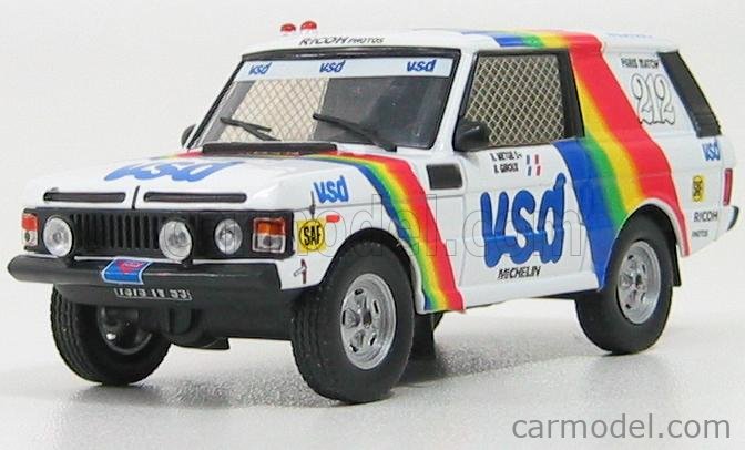 EDICOLA BB026 Scale 1/43 | LAND ROVER RANGE N 212 VSD WINNER