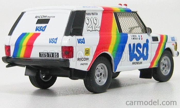 EDICOLA BB026 Scale 1/43 | LAND ROVER RANGE N 212 VSD WINNER RALLY
