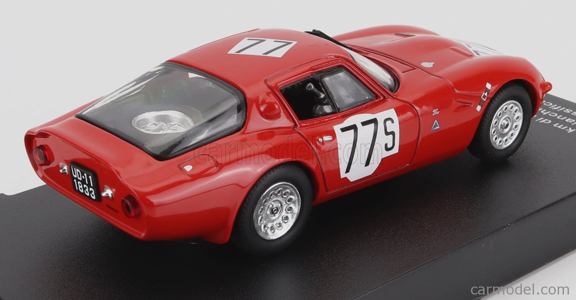 EDICOLA ALFAC008-ABARO011 Scale 1/43 | ALFA ROMEO GIULIA TZ2 TEAM