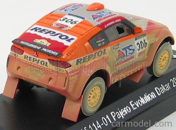 SOLIDO 15114-01 Scale 1/43 | MITSUBISHI PAJERO EVOLUTION N