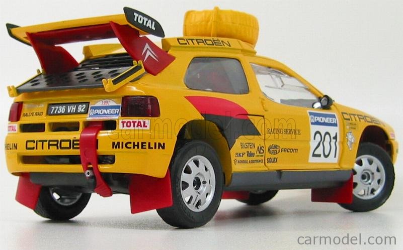 SOLIDO 9003 Scale 1/18 | CITROEN ZX N 201 WINNER RALLY PARIS