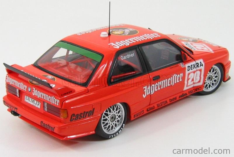 自動車 MINICHAMPS 1/18 BMWM3 W.Gardner DTM 1992 Minichamps 1/18 Scale - 180 922020 BMW M3 DTM 1992 W