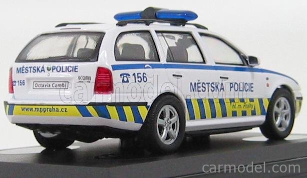 ŠKODA OCTAVIA COMBI II. 2004 MĚSTSKÁ POLICIE ČESKÉ BUDĚJOVICE 106 - ABREX - AB-143ABX-002XB | Svět Modelů