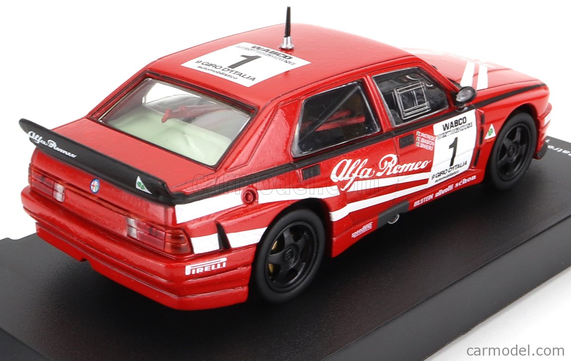 Miniature M4 Models Alfa Romeo 75 Turbo #6 – Evoluzione Challenge 2000 – Échelle 1/43