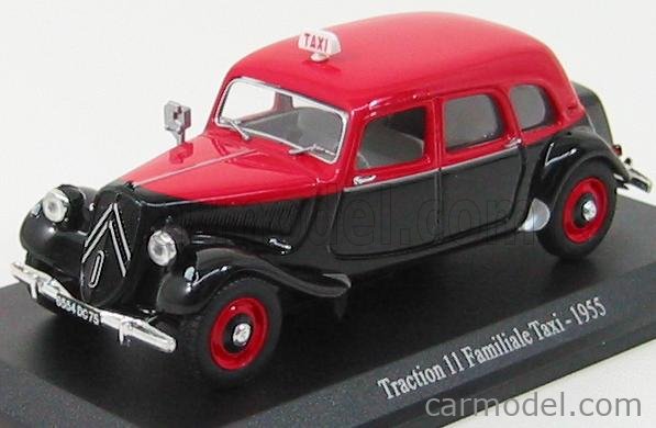 Miniature Citroën Traction 11 Familiale Taxi 1955 Au 1/43 - Marque Solido, Occasion