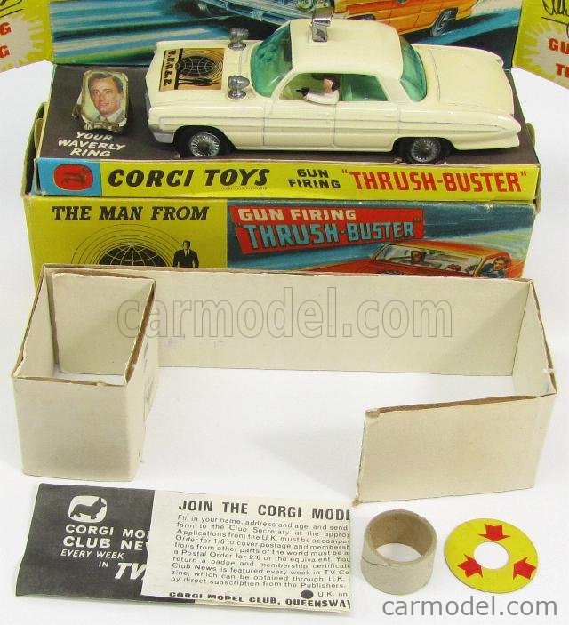 CORGI 497 Scale 1/43 | OLDSMOBILE SUPER 88 THE MAN FROM U.N.C.L.E.