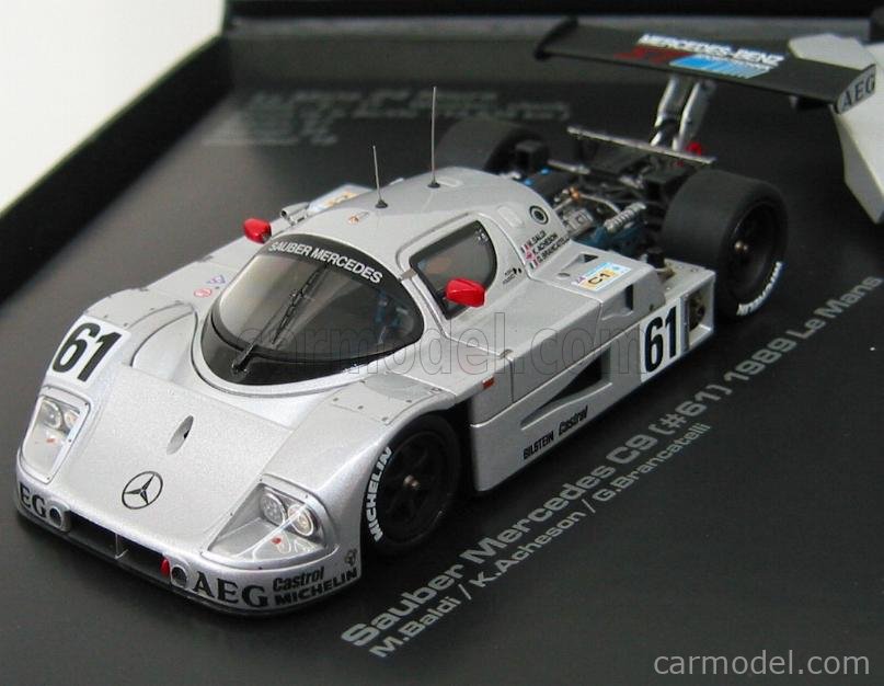 SAUBER - MERCEDES BENZ C9 N 61 62 63 LE MANS 1989 (63 WINNER)