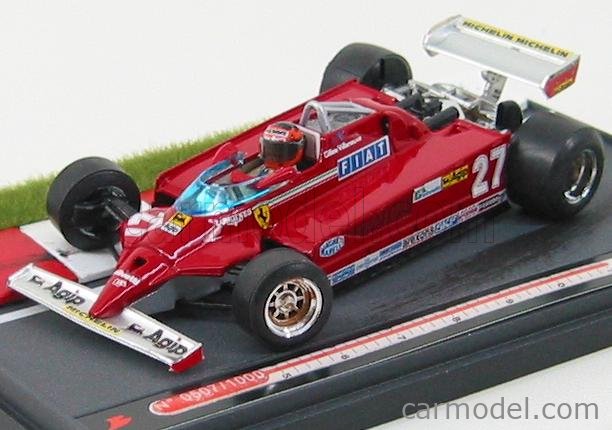 BRUMM S08/01 Scale 1/43 | FERRARI F1 126CK N 27 FEBBREGILLES