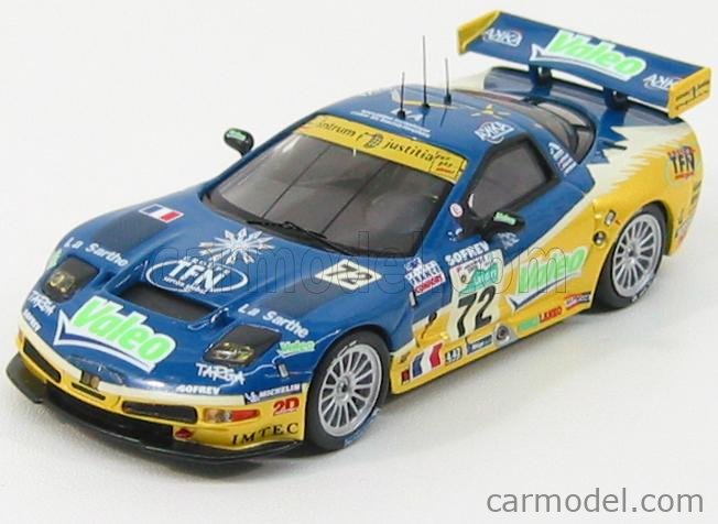 SPARK-MODEL S0175 Scale 1/43 | CHEVROLET CORVETTE C5-R N 72 7th 24h LE Mans 2006 3rd Lmgt1 Class L Alphand P Goueslard J Policand SPARK-MODEL S0175 Scale 1/43 | CHEVROLET CORVETTE C5-R N 72 7th 24h LE Mans 2006 3rd Lmgt1 Class L Alphand P Goueslard J Policand