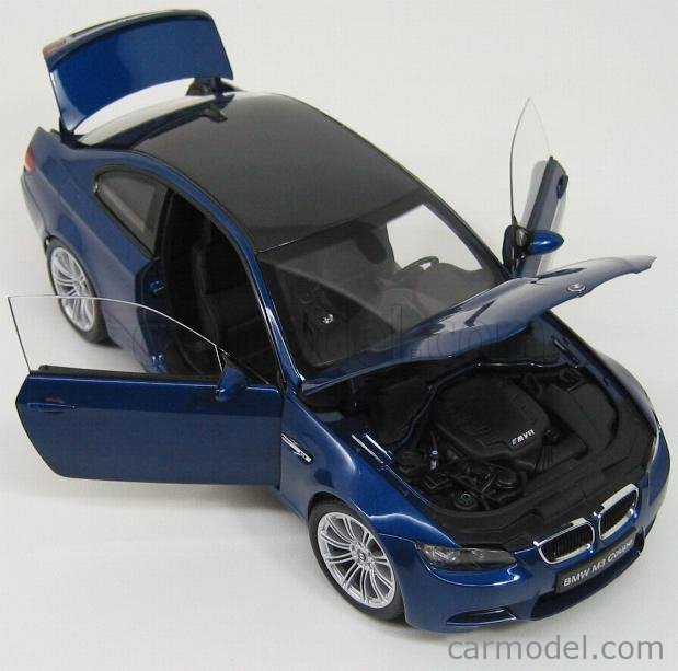 KYOSHO 08736BL Scale 1/18 | BMW 3-SERIES M3 COUPE E92 2007 BLUE MET