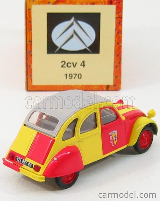 Miniature Citoën 2CV Sapeur Pompiers Gogolin - Echelle 1/43 NOREV