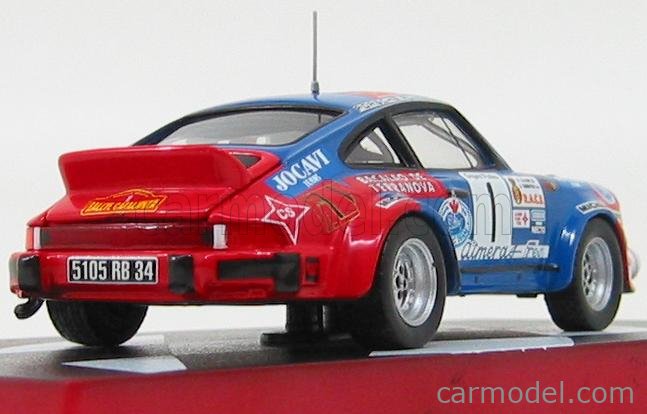 Die cast 1/43 Modellino Auto Porsche 911 SC Rally Catalunya 1980 A. Zanini