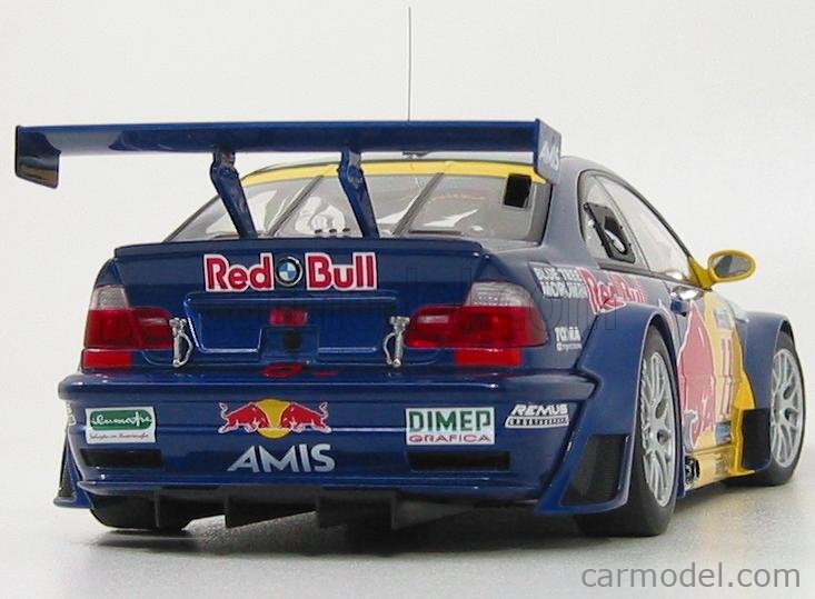 AUTOART 80645 Scale 1/18 | BMW 3-SERIES M3 GTR3 N 11 RED BULL