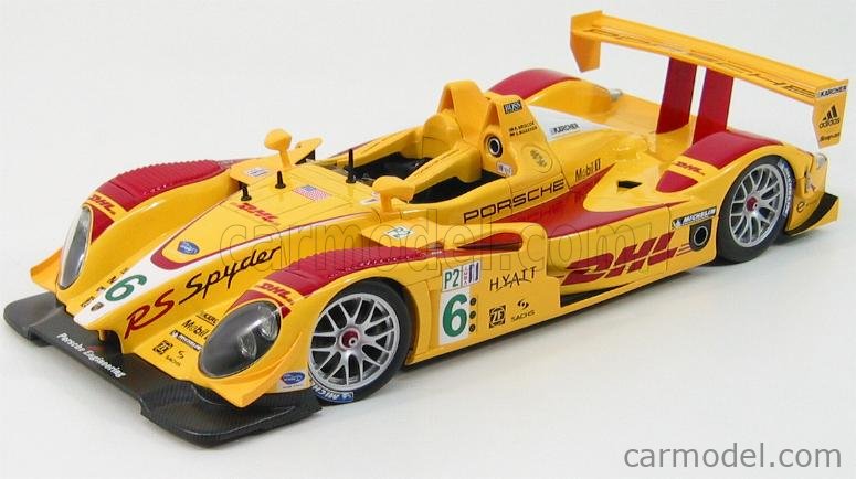 AUTOART 80774 Scale 1/18 | PORSCHE RS SPIDER DHL2 N 6 ALMS 2007