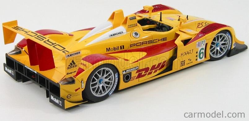 AUTOART 80774 Scale 1/18 | PORSCHE RS SPIDER DHL2 N 6 ALMS 2007