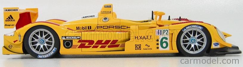 AUTOART 80774 Scale 1/18 | PORSCHE RS SPIDER DHL2 N 6 ALMS 2007