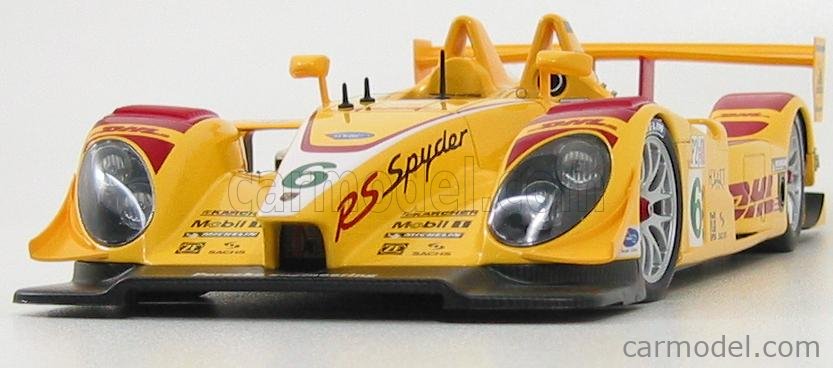 AUTOART 80774 Scale 1/18 | PORSCHE RS SPIDER DHL2 N 6 ALMS 2007