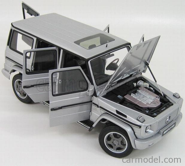 Mercedes-Benz G-Class G55 AMG 2003 Iridium Silver 1/18