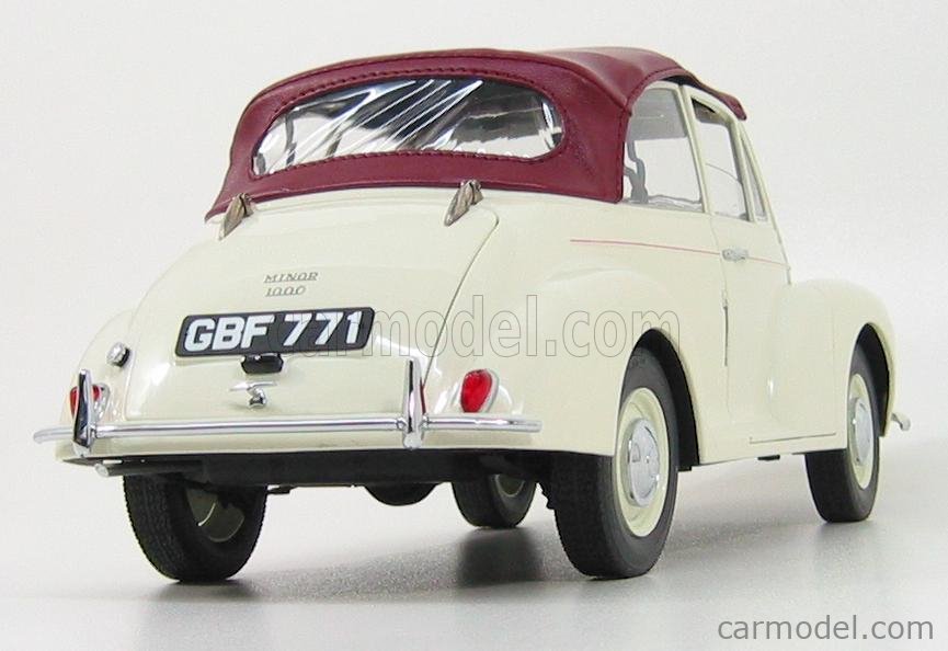 SUN-STAR 04771 Scale 1/12 | MORRIS MINOR 1000 TOURER CONVERTIBLE 1956 CREAM