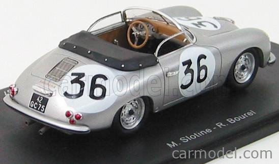 PORSCHE - 356A SPIDER TEAM MAURICE SLOTINE N 36 LE MANS 1957 M.SLOTINE -  R.BOURSE