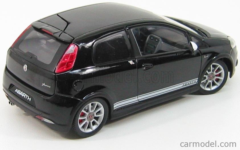 MOTORAMA CA9399 Scale 1/24 | FIAT GRANDE PUNTO ABARTH 2007 BLACK