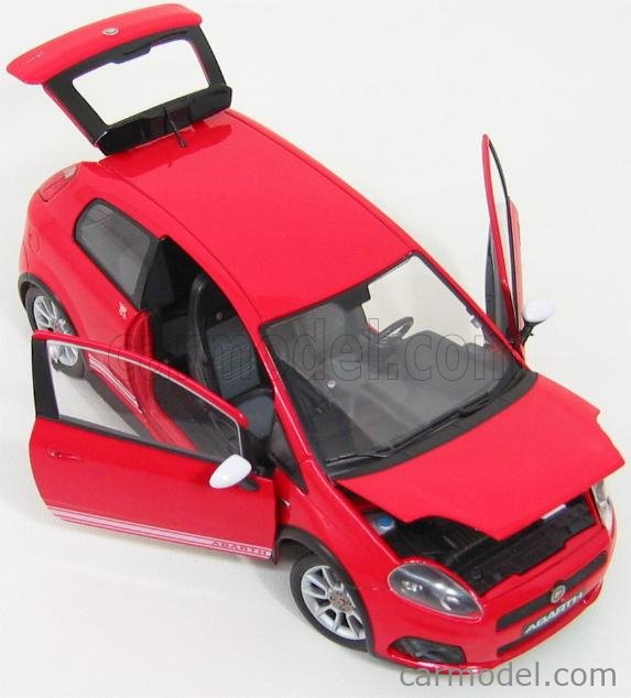 MOTORAMA CA9399 Scale 1/24 | FIAT GRANDE PUNTO ABARTH 2007 RED