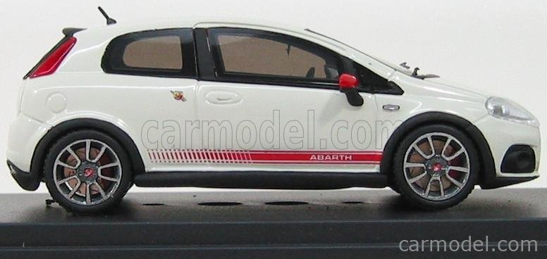 RACING43 43EL153 Scale 1/43 | FIAT GRANDE PUNTO ABARTH WHITE
