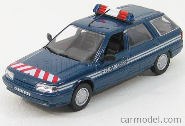 Renault 21 Nevada / break GENDARMERIE Recrutement 1992 au 1/43 de Norev 512139