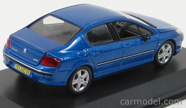 Norev 1/43 Peugeot 407 Gris Manitoba 2006 – Miniature Métal Occasion