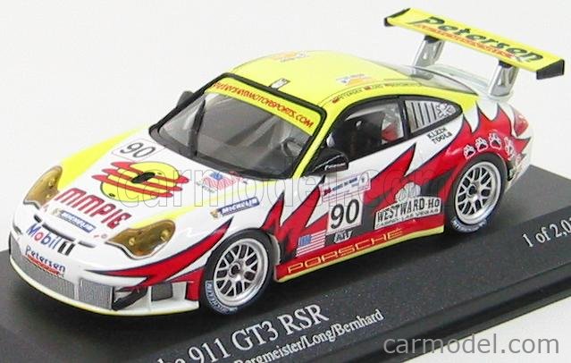 PORSCHE - 911 GT3RSR N 90 2nd 24h LE MANS 2005 BERGMEISTER LONG BERNHARD