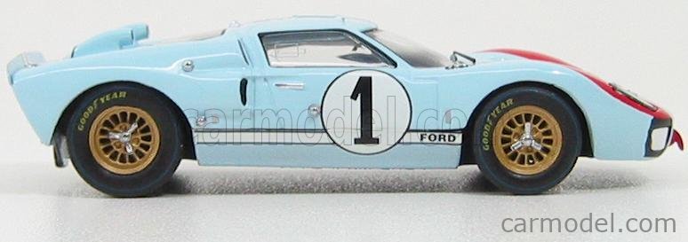 IXO-MODELS LMC107 Scale 1/43 | FORD USA GT40 MK 7.0L V8 TEAM