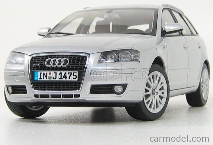 KYOSHO 5010403015 Scale 1/18 | AUDI A3 SPORTBACK 2004 SILVER