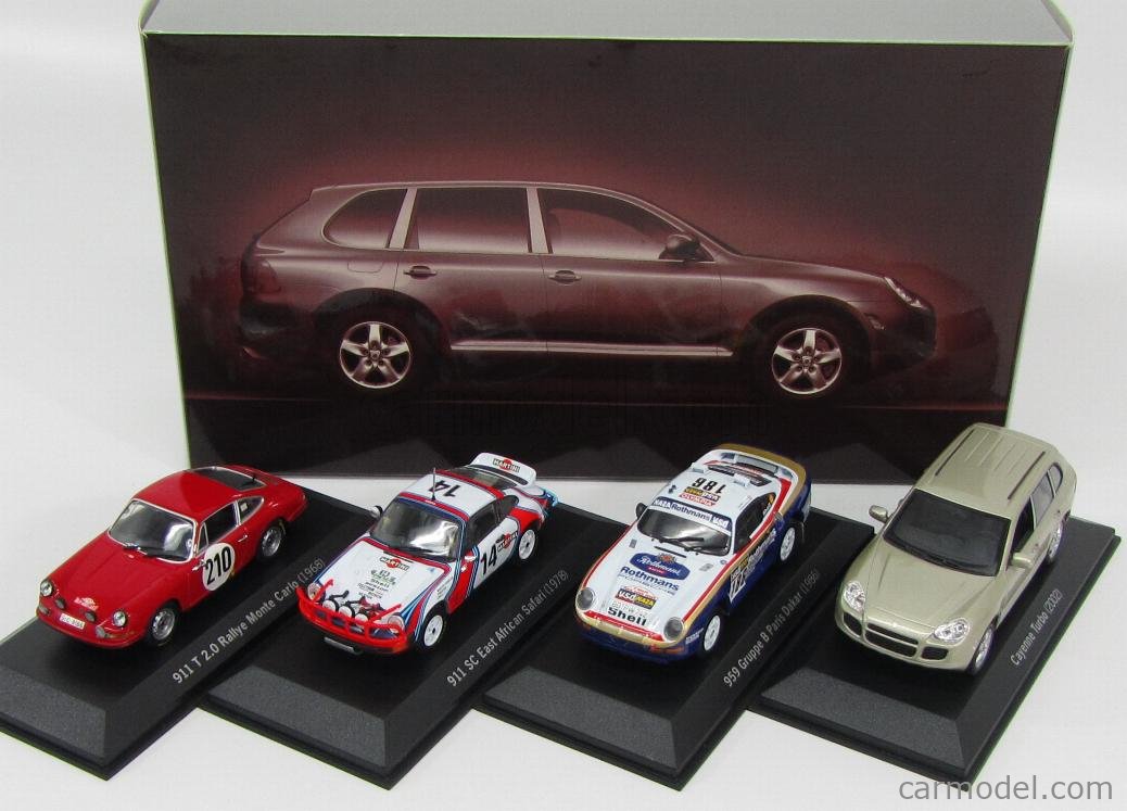 Coffret MINICHAMPS WAPC20 - Porsche History Collection Offroad - 1/43