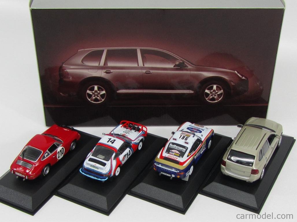 Coffret MINICHAMPS WAPC20 Set 01 – Porsche History Collection Offroad 1/43