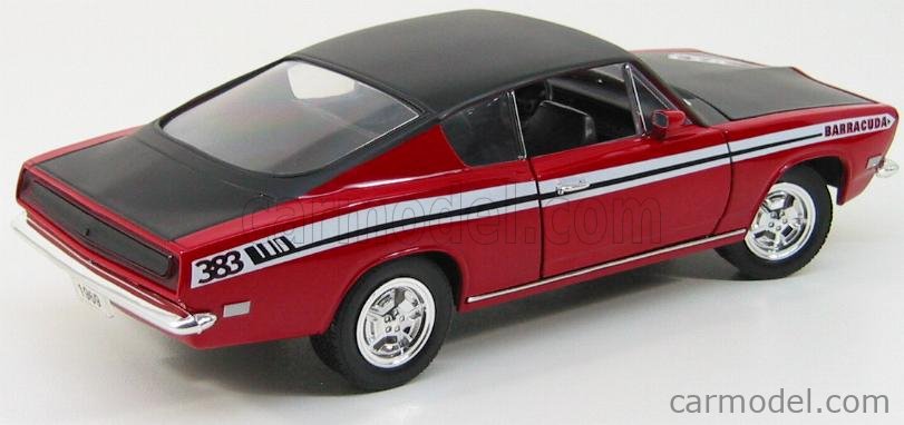 LUCKY-DIECAST LCD92179R Scale 1/18 PLYMOUTH BARRACUDA 383 1969