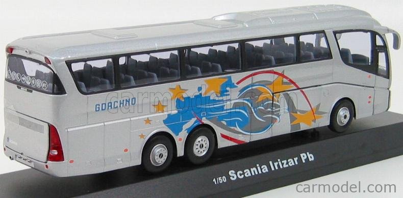 HONGWELL CA9353 Scale 1/50 | SCANIA IRIZAR PB AUTOBUS GOACHNO SILVER