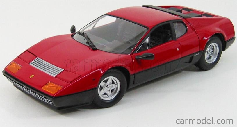 中古品1/18 KYOSHO FERRARI 512BB 京商 フェラーリ クローズBOX 再販モデル 乗用車